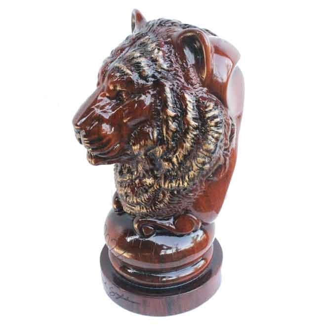 Decoração Escultura Tigre 