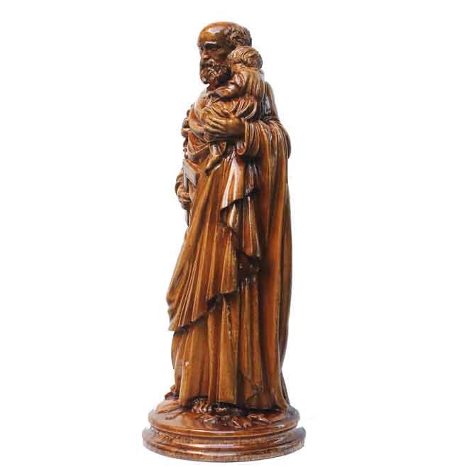 Escultura São José em madeira